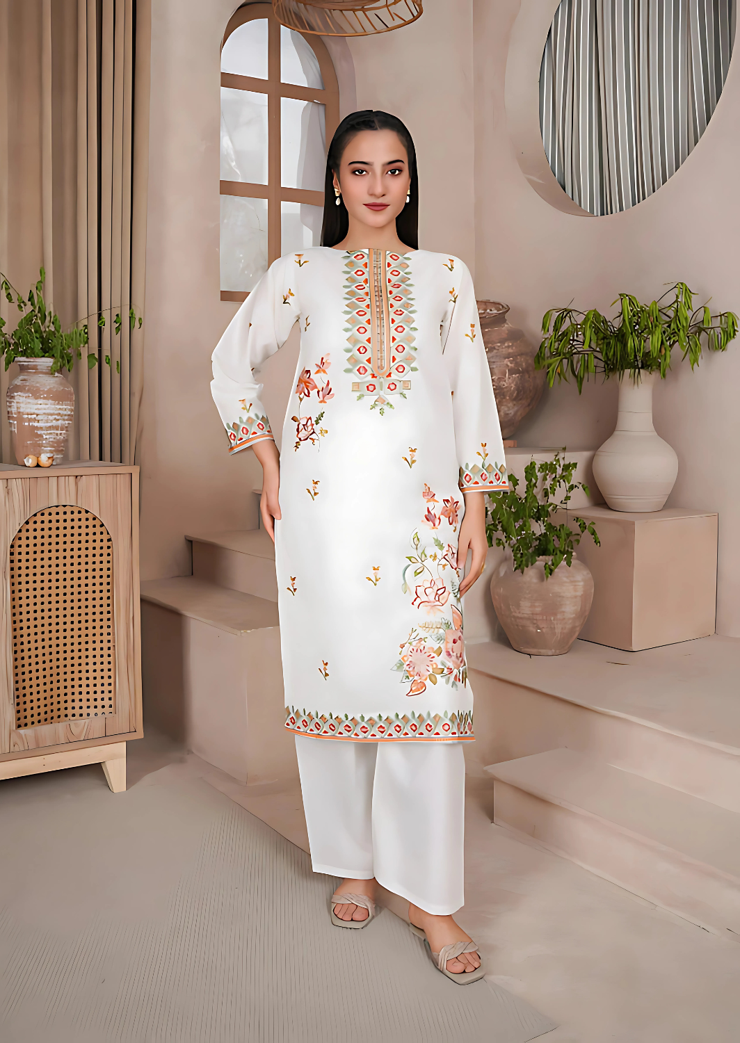 Luxury Embroidered 3-Piece