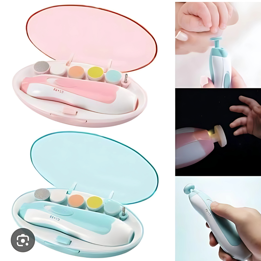 Baby Electric Nail Clipper Nail Cutter Manicure & Pedicure 0m+ | Baby Nail Trimmer