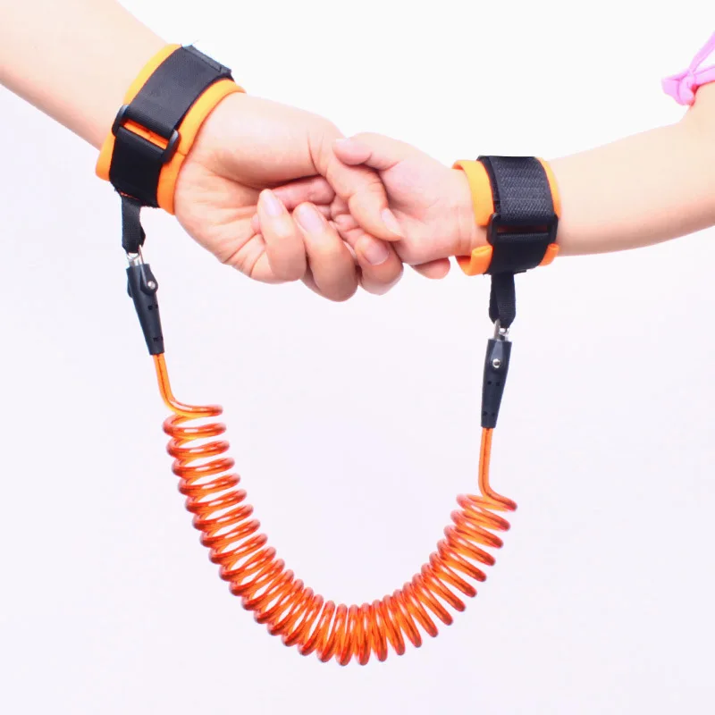 100 Pcs/lot Toddler Baby Kids Safety Harness Child Leash Anti Lost Wrist Link Traction Rope
